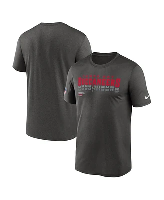Nike Men's Pewter Tampa Bay Buccaneers Sideline Legend Performance T-Shirt
