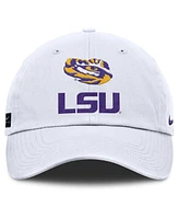 Nike Men's White Lsu Tigers 2025 Sideline Club Adjustable Hat