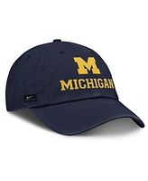 Nike Men's Navy Michigan Wolverines 2025 Sideline Club Adjustable Hat