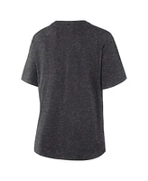 Fanatics Women's Heather Charcoal Utah Mammoth Primary Logo Legacy T-Shirt