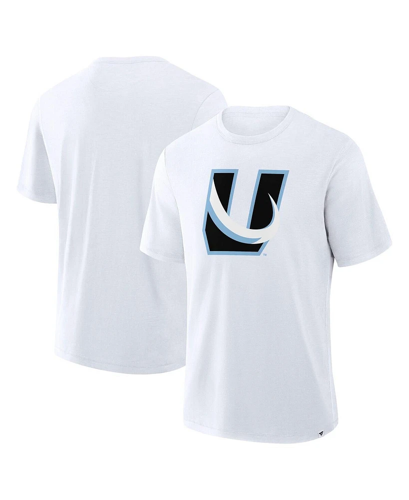 Fanatics Men's White Utah Mammoth Alternate Logo Stadium Slub T-Shirt