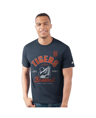 Starter Men's Navy Detroit Tigers Prime Time Batter T-Shirt