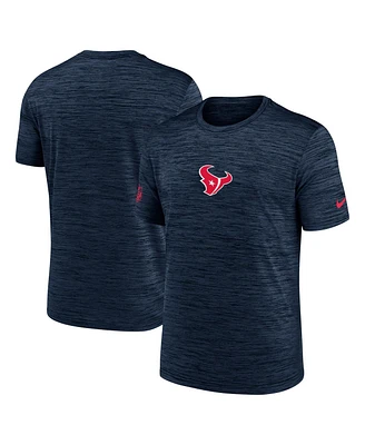Nike Men's Navy Houston Texans Sideline Velocity Performance T-Shirt