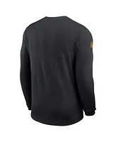 Nike Men's Minnesota Vikings Sideline Coach Uv Performance Long Sleeve T-Shirt