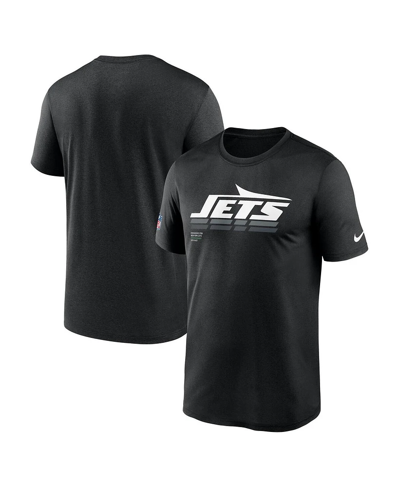 Nike Men's Black New York Jets Sideline Legend Performance T-Shirt