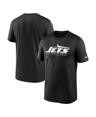 Nike Men's Black New York Jets Sideline Legend Performance T-Shirt
