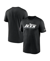 Nike Men's Black New York Jets Sideline Legend Performance T-Shirt