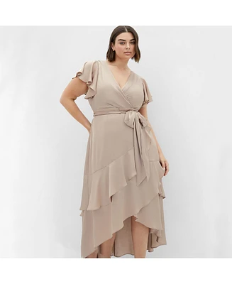 City Chic Plus Size Flirty Jen Maxi Dress