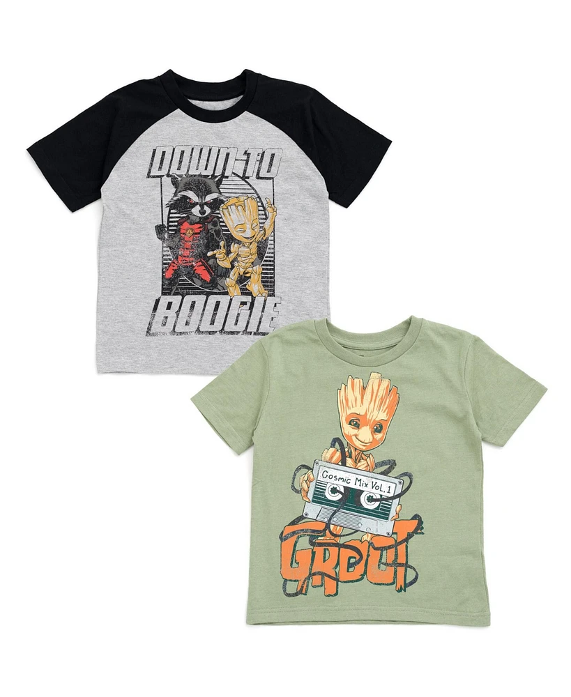 Guardians of the Galaxy Little Boys 2 Pack T-Shirts