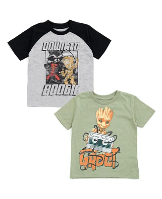 Guardians of the Galaxy Little Boys 2 Pack T-Shirts