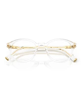 Miu Women's Round Eyeglasses, Mu 02WVF