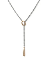 Dkny Threaded Link Y Necklace
