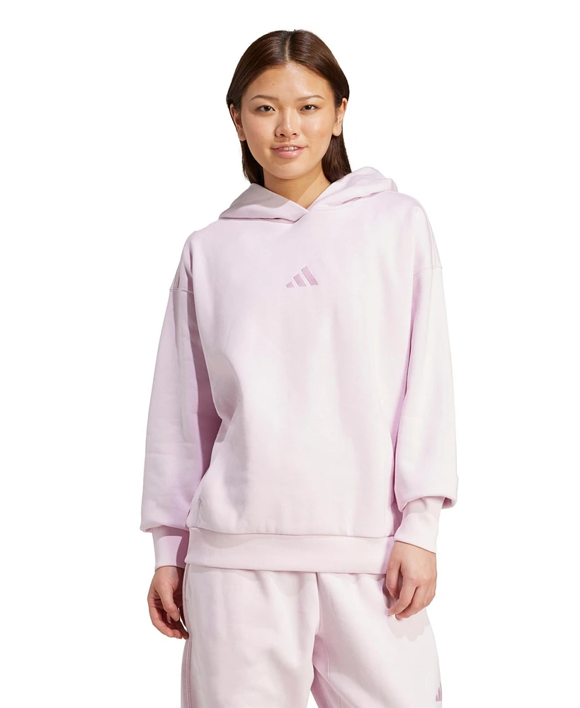 adidas Women's Drawcord Adjustable Kangaroo Pocket Jacket