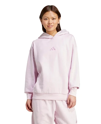 adidas Women's Drawcord Adjustable Kangaroo Pocket Jacket
