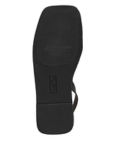Wild Pair Women's Genessis Buckle Flat Sandals, Exclusively at Macy's