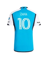 Adidas Men's Wilfried Zaha Blue Charlotte Fc 2024 the Carolina Kit: Explore Authentic Player Jersey