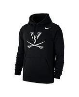 Nike Men's Black Virginia Cavaliers Primary Club Fleece Pullover Hoodie
