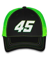 23XI Racing Men's Black/Green Tyler Reddick Big Number Adjustable Hat