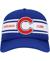Mitchell & Ness Men's Royal Chicago Cubs Sideline Trucker Adjustable Hat