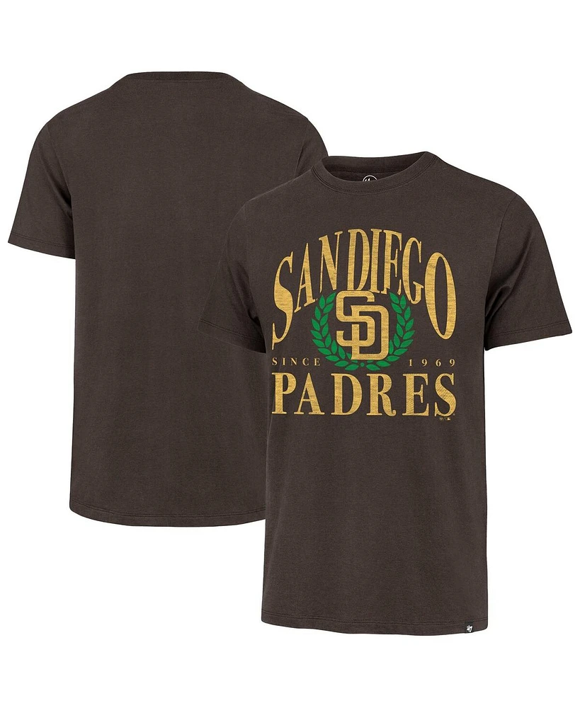 '47 Brand Men's Brown San Diego Padres Pitchout Franklin T-Shirt