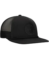 New Era Men's Black Inter Miami Cf Active Tone Golfer Snapback Hat