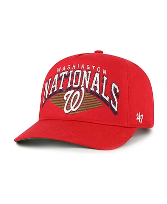 '47 Brand Men's Red Washington Nationals Pomona Hitch Adjustable Hat