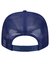New Era Men's Royal Los Angeles Dodgers Flag 9SEVENTY Coolera Stretch-Snap Hat