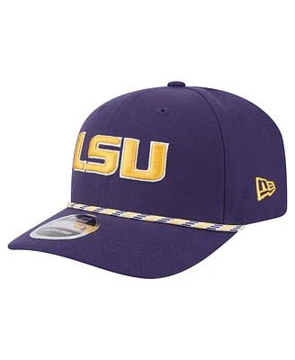 New Era Men's Purple Lsu Tigers Gameday Multi-Rope 9SEVENTY Stretch-Snap Hat