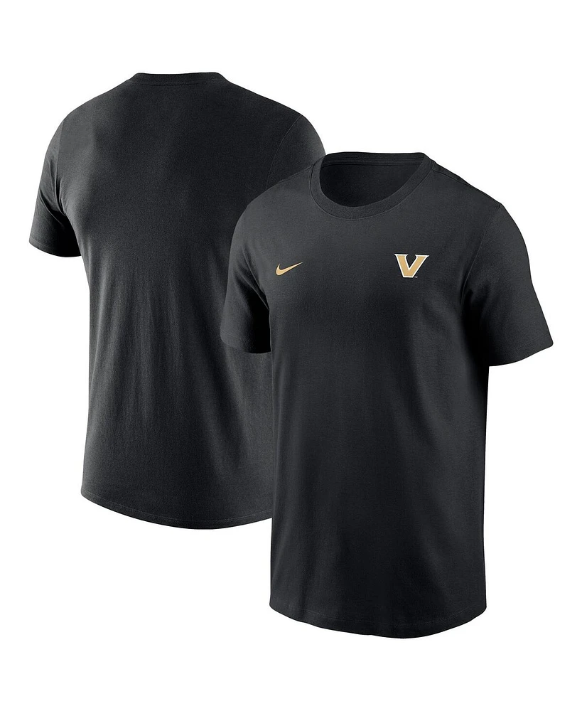 Nike Men's Black Vanderbilt Commodores 2025 Sideline Legend Performance T-Shirt