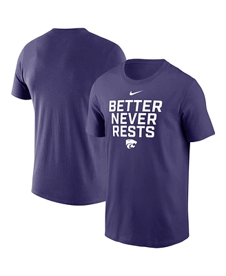 Nike Men's Purple Kansas State Wildcats Local Performance T-Shirt