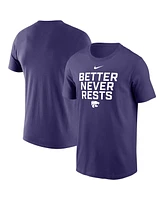 Nike Men's Purple Kansas State Wildcats Local Performance T-Shirt