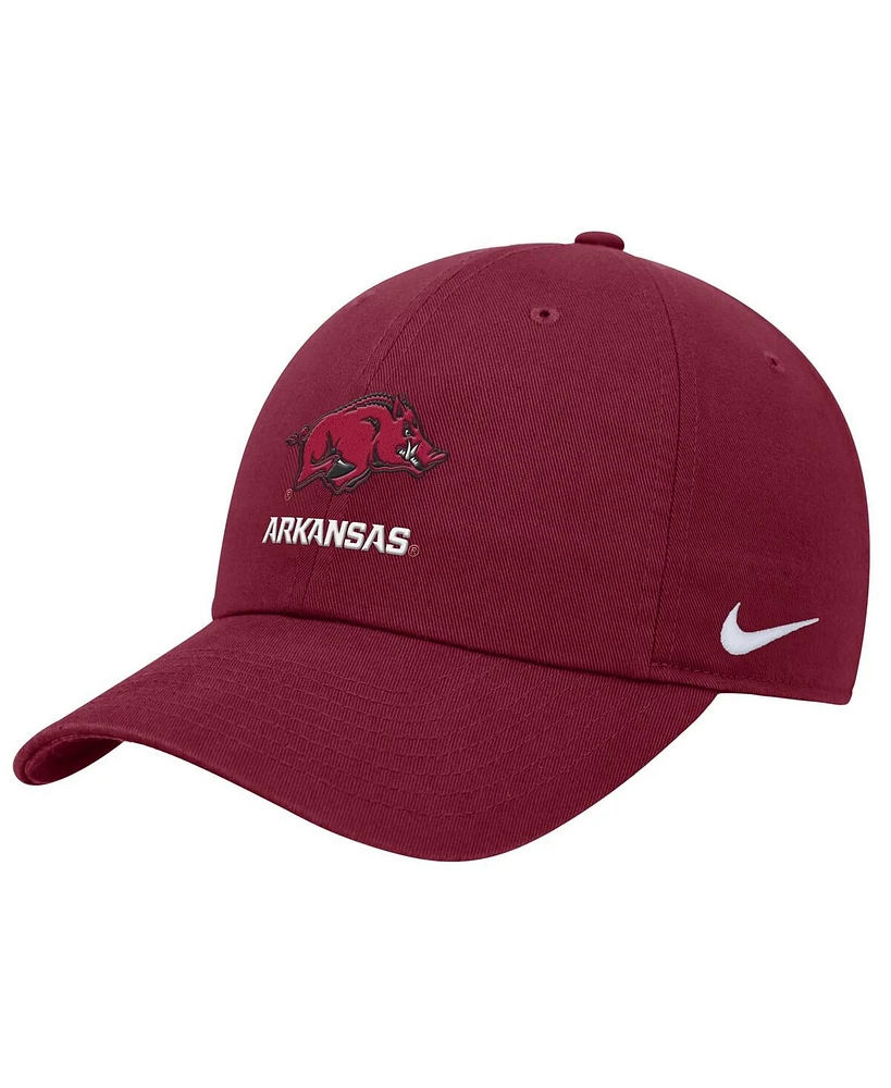 Nike Men's Cardinal Arkansas Razorbacks 2025 On-Field Club Adjustable Hat