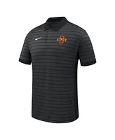 Nike Men's Iowa State Cyclones 2025 Early Season Coaches Sideline Victory Stripe Performance Polo Shirt