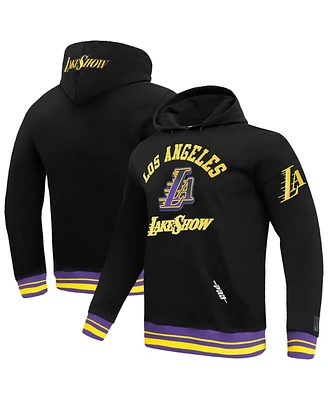 Pro Standard Men's Black Los Angeles Lakers 2024/25 City Edition Pullover Hoodie