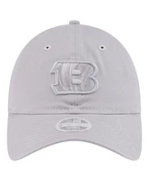 New Era Women's Gray Cincinnati Bengals Color Pack 9TWENTY Adjustable Hat