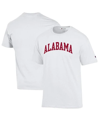 Champion Men's White Alabama Crimson Tide Basic Arch T-Shirt