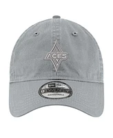 New Era Men's and Women's Gray Las Vegas Aces Core Tonal 9TWENTY Adjustable Hat
