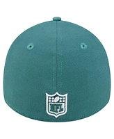 New Era Men's Midnight Green Philadelphia Eagles Super Bowl Lix Champions Side Patch 39THIRTY Flex Hat