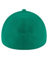 New Era Men's Kelly Green Philadelphia Eagles Super Bowl Lix Champions Historic Side Patch 39THIRTY Flex Hat