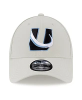 New Era Men's Cream Utah Mammoth 9FORTY Adjustable Hat