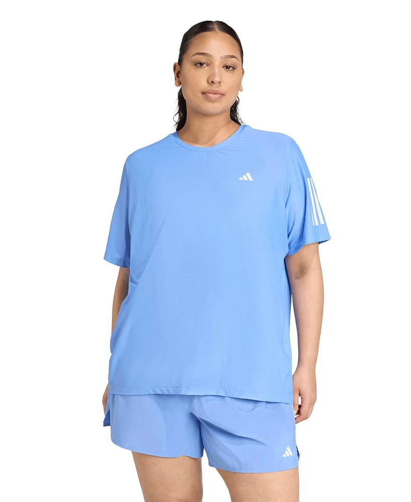 adidas Plus Own The Run Crew Neck T-Shirt