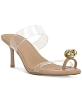 I.n.c. International Concepts Women's Brisa Embellished Vinyl Dress Sandals, Exclusively at Macy's
