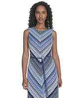 Jessica Howard Women's Sleeveless Lace Midi Dress