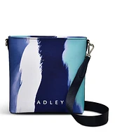 Radley London Southwell Gardens Stripe Zip Top Crossbody Bag