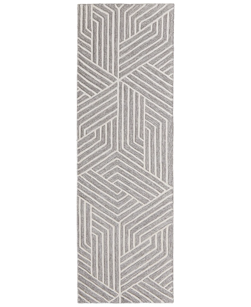 Feizy Lytton T8010 2'6"x8' Runner Area Rug