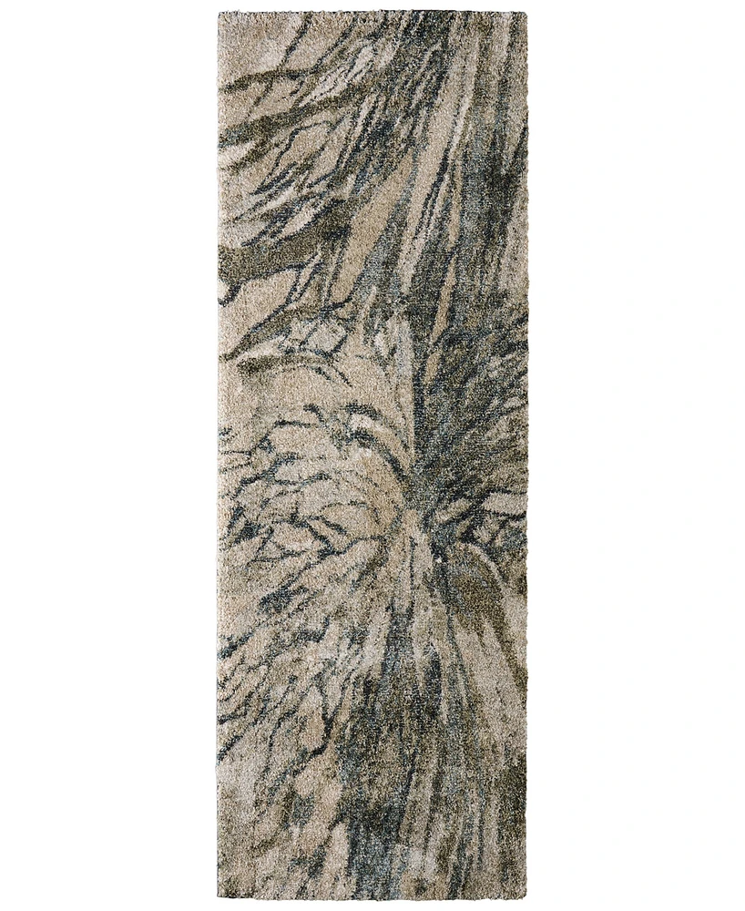 Feizy Skyview 39Q8F 2'6"x7'3" Runner Area Rug