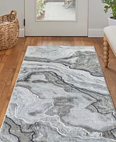 Feizy Gaspar 39KUF 2'10"x8' Runner Area Rug