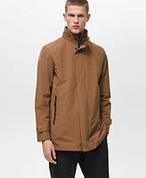 Mango Men's Coolmax Technology Waterproof Parka