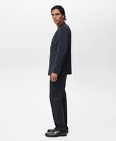 Mango Men's Cool Wool Suit Pants