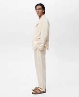 Mango Men's Linen Lyocell Suit Blazer